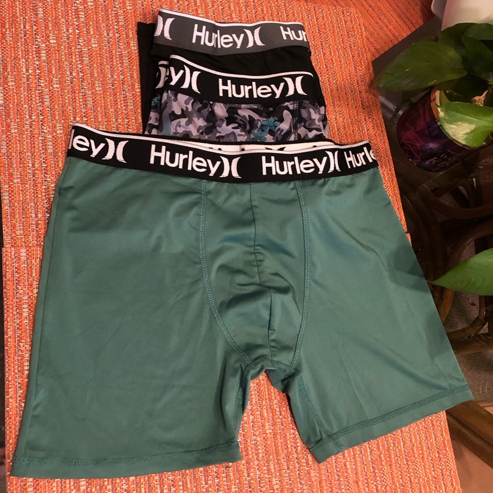 Hurley Men's Boxer Briefs 3 Pack NWOT